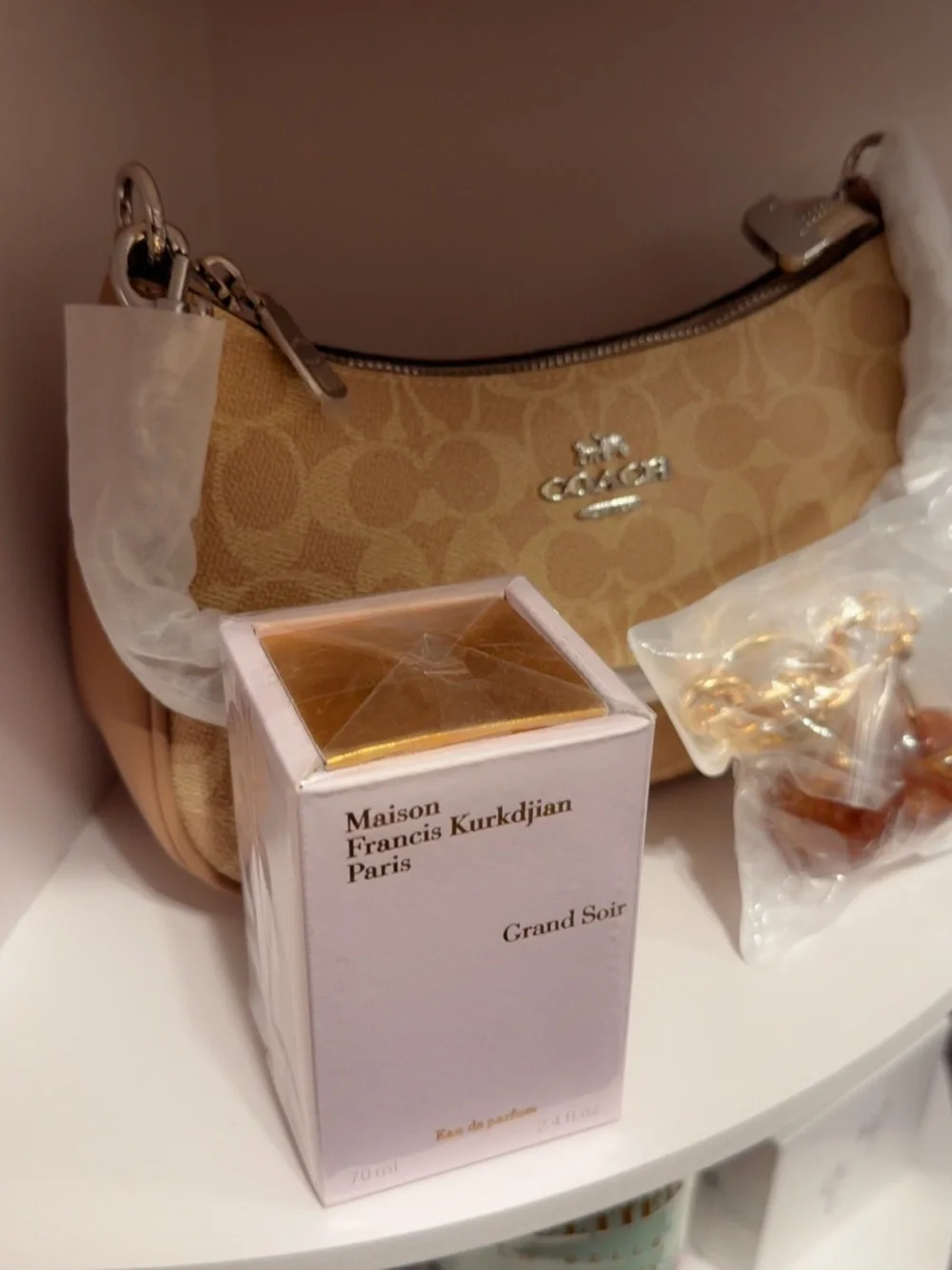 Coach small wristlet